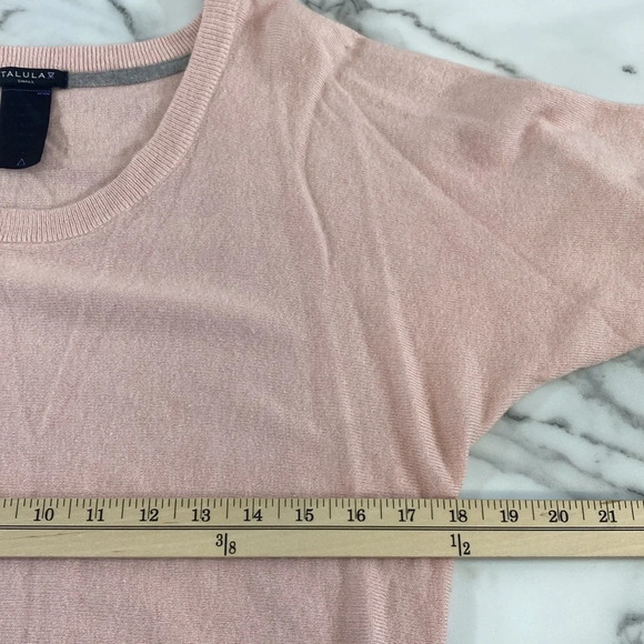Talula Pullover Sweater‎ Womens Size Small Pink Cashmere Rabbit Hair Aritzia - Picture 8 of 12